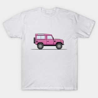 Land Rover Defender - Pink T-Shirt